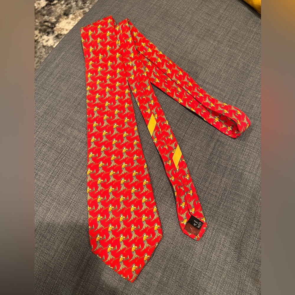 Authentic Salvatore Ferragamo Tie